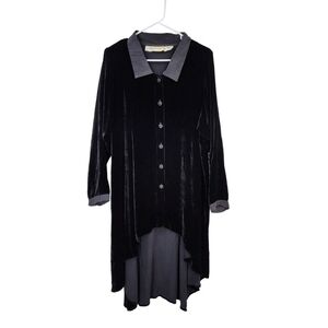 Dress To Kill Jane Mohr Women's Velvet Lightweight Tunic Dress- OSFA